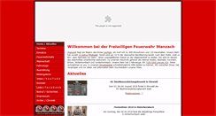 Desktop Screenshot of feuerwehr-stanzach.at
